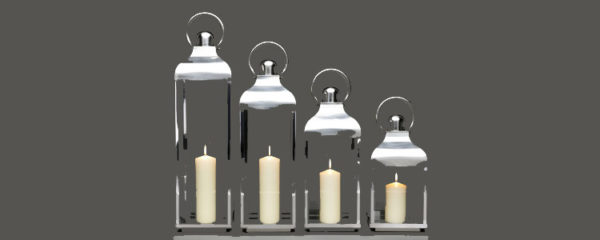 lanterne inox